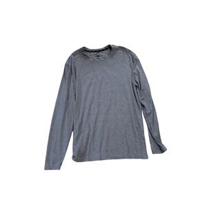 Men's Gray Long Sleeve Active  Shirt